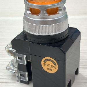 Nút nhấn có đèn LED màu vàng phi 30 CR-304-A3-Y