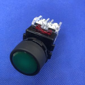 Alternative view of Nút nhấn không đèn viền nhựa màu xanh lá MRF-TM1G