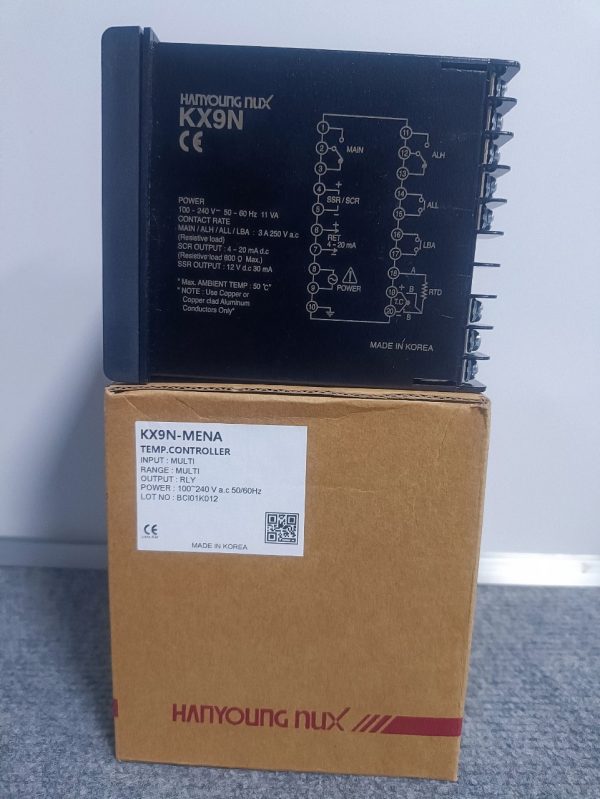 Bộ điều khiển nhiệt độ Hanyoung KX9N-MENA - Ảnh 2