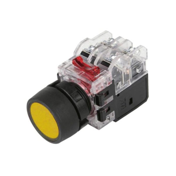 NÚT NHẤN CÓ ĐÈN VIỀN NHÔM MRX-RM1D0 (R,G,Y,A,W) - Ảnh 3