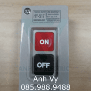 Công tắc nguồn đóng cắt trực tiếp động cơ điện bằng nút ấn HY-517