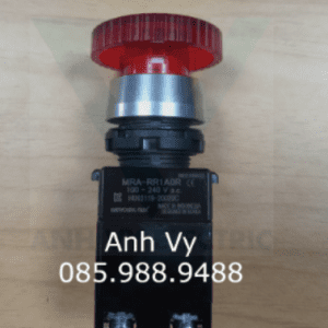 CÔNG TẮC KHẨN CÓ ĐÈN VIỀN NHÔM - Φ22 MRA-RR1A0R