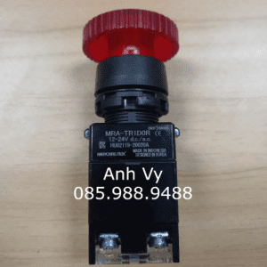 CÔNG TẮC KHẨN CÓ ĐÈN VIỀN NHỰA - Φ22 MRA-TR1D0R