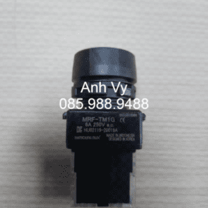 Nút nhấn không đèn viền nhựa màu xanh lá MRF-TM1G