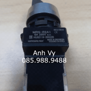 Công tắc xoay 2 vị trí viền nhôm MRS-R2A1