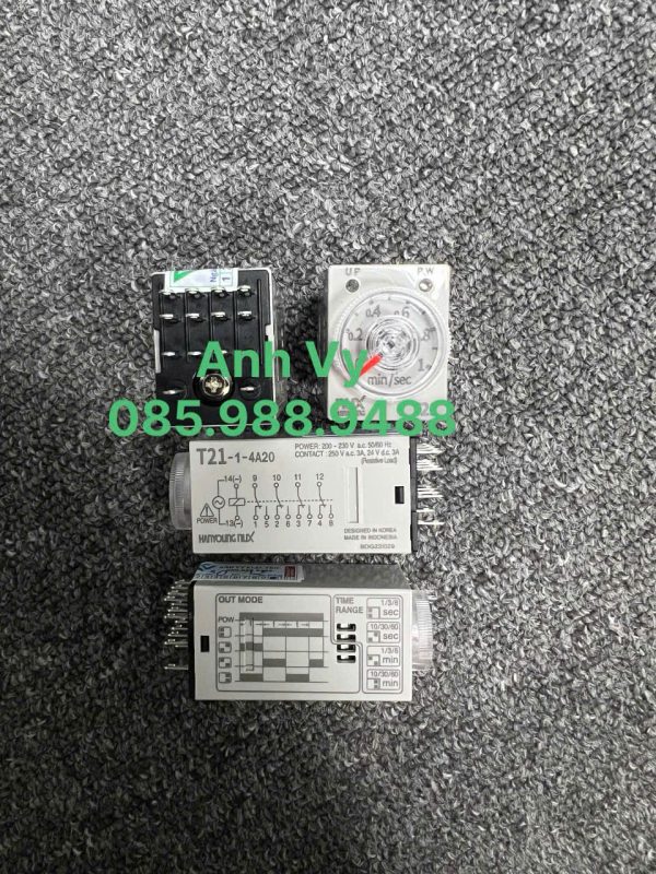 Bộ định thời Hanyoung T21-1-4A20