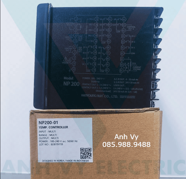 Bộ điều khiển nhiệt độ Hanyoung NP200-01 - Ảnh 2