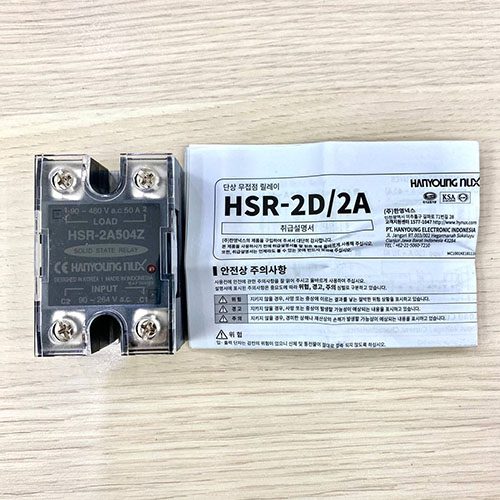 SSR Hanyoung 1 Pha 50 Amper HSR-2A504Z - Ảnh 2