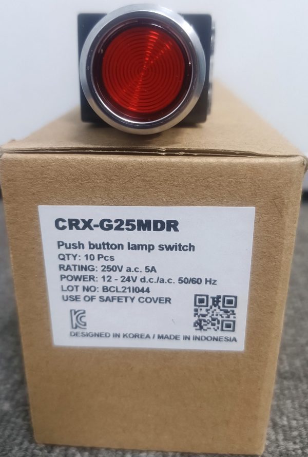 Nút nhấn nhả có đèn Hanyoung phi 25 CRX-G25MDR - Ảnh 2