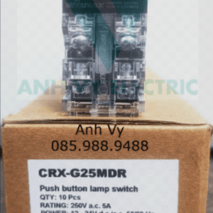 Nút nhấn nhả có đèn Hanyoung phi 25 CRX-G25MDR