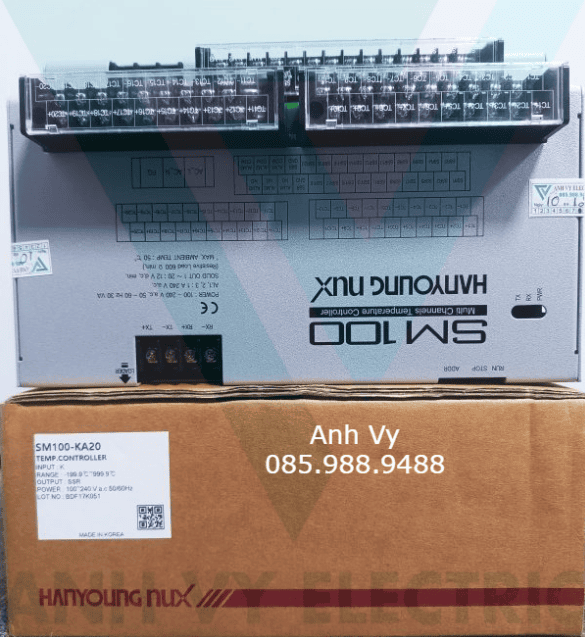 Bộ điều khiển nhiệt độ đa kênh Hanyoung SM100-KA20