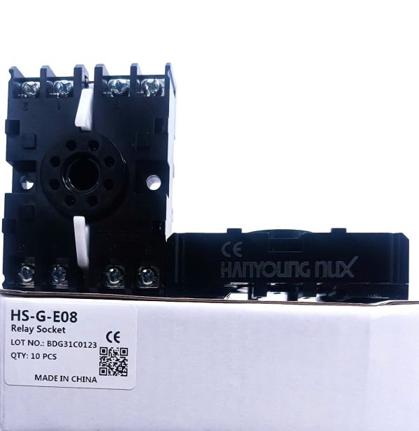 Đế relay 8 chân tròn Hanyoung HS-G-E08 - Ảnh 2