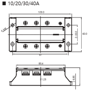Alternative view of HSR Hanyoung 3 Pha 50A HSR-3A50LZN (Thay Thế HSR-3A502Z)