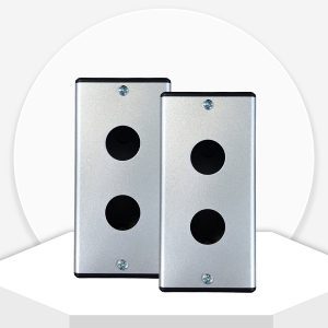 Hộp sắt 02 lỗ Hanyoung phi 25 HY-25-02