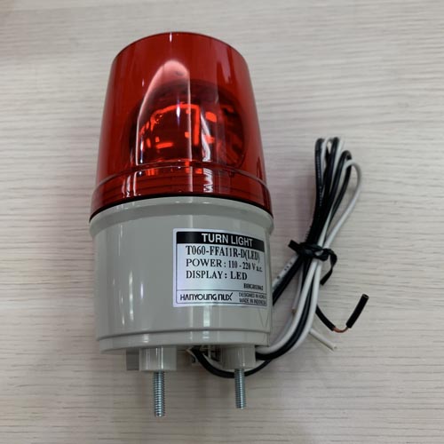 Đèn xoay cảnh báo phi 60 Hanyoung T060-FFA11R-D - Ảnh 4