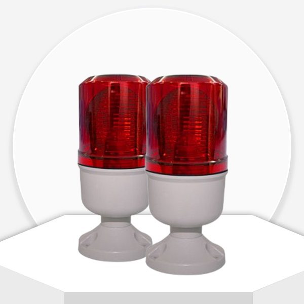 Đèn xoay cảnh báo phi 84 Hanyoung T084-FFD12R-M