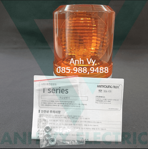 Đèn xoay cảnh báo phi 84 Hanyoung T084-FAA11Y-D - Ảnh 5
