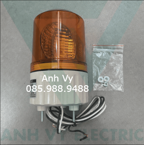 Đèn xoay cảnh báo phi 84 Hanyoung T084-FFA11Y-D - Ảnh 3