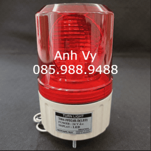 Đèn xoay cảnh báo phi 84 Hanyoung T084-FFD24R-D