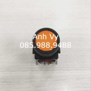 Alternative view of Nút nhấn không đèn viền nhựa màu vàng MRF-TM1Y