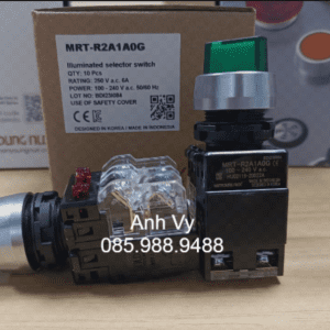 Alternative view of CÔNG TẮC XOAY CÓ ĐÈN 2 VỊ TRÍ VIỀN NHÔM MRT-R2A1A0G