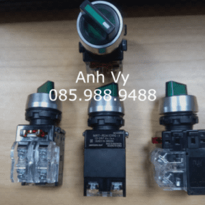 Alternative view of CÔNG TẮC XOAY CÓ ĐÈN 2 VỊ TRÍ VIỀN NHÔM MRT-R2A1DOG
