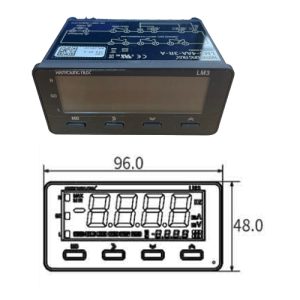 Alternative view of Đồng hồ đo volt amper digital đa tính năng LM3-4AA-3RT-A