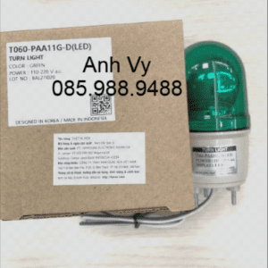 Alternative view of Đèn xoay cảnh báo phi 60 Hanyoung T060-PAA11G-D