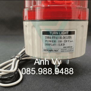 Đèn xoay cảnh báo phi 84 Hanyoung T084-FFA11R-D