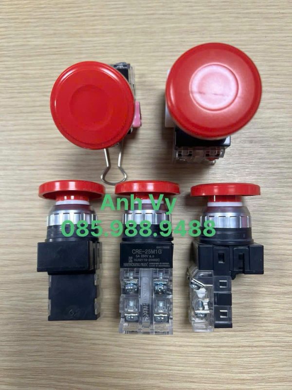 Nút nhấn dừng khẩn cấp Hanyoung CRE-25M1R