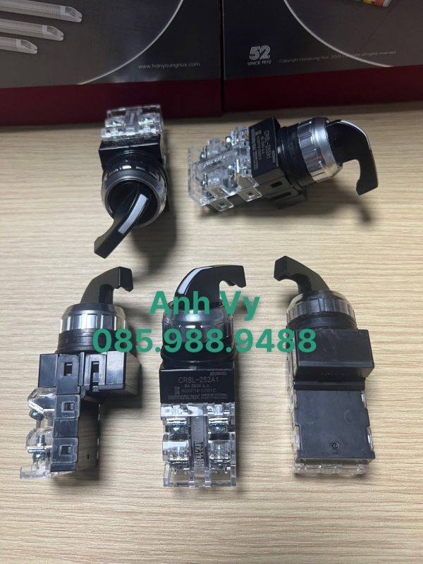 Công tắc chuyển mạch 2 vị trí CRSL-252A1 Hanyoung