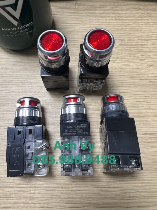 Nút nhấn có đèn Hanyoung CRX-G25MAR