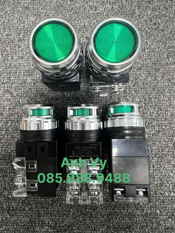 Nút nhấn có đèn Hanyoung CRX-G30MAG