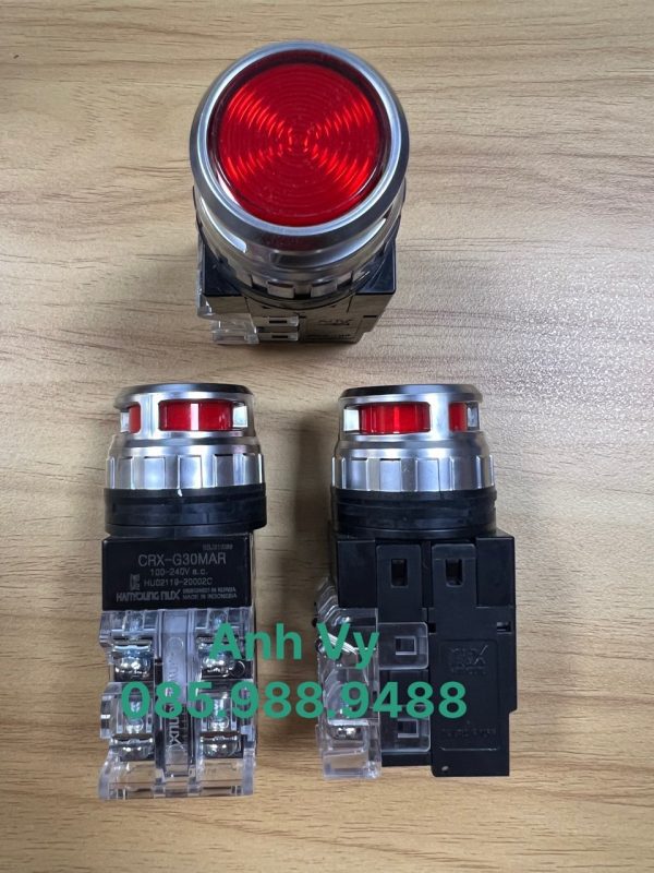 Nút nhấn có đèn Hanyoung CRX-G30MAR