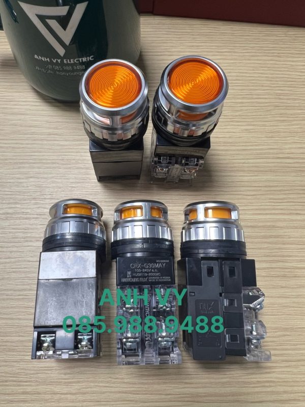 Nút nhấn có đèn Hanyoung CRX-G30MAY