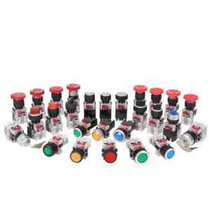 Alternative view of Đèn báo phi 30 viền nhôm màu vàng MRP-AA0Y Hanyoung