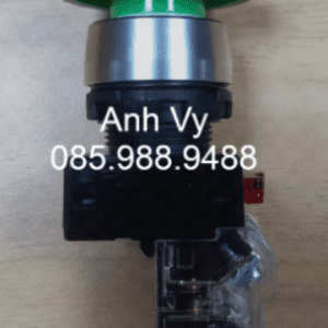 Alternative view of Công tắc khẩn Hanyoung MRE-RM1G phi 22 viền nhôm màu xanh lá