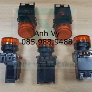 Đèn báo pha Hanyoung MRP-TD0Y phi 22mm